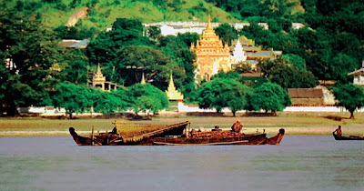Irrawaddy River cruises at Mandalay Irrawaddy River cruises at Mandalay