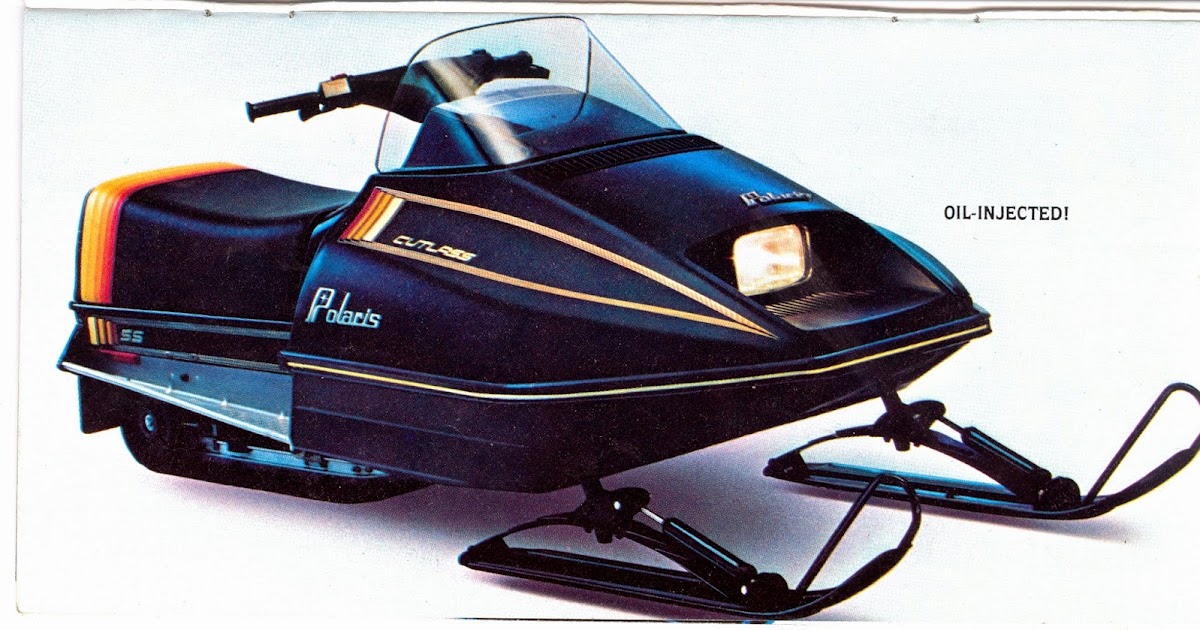 CLASSIC SNOWMOBILES OF THE PAST POLARIS CUTLASS SS WINS A BEAUTY CONTEST