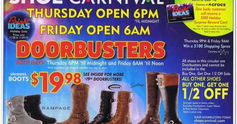 Shoe carnival black friday deals 2018