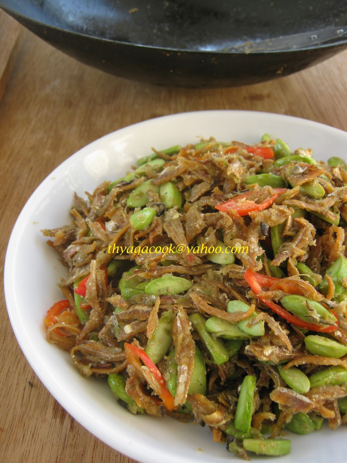 KARI LEAFS Malaysian flavour's SPICY ANCHOVIES SAMBAL WITH PETAI