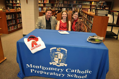 Montgomery Catholic Senior, Kirstin Wood Signs to Play Softball at Martin Methodist College 1