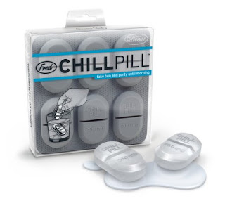 chill pill ice cube tray mold funny
