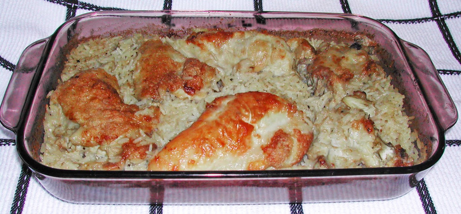 The Iowa Housewife: Chicken and Rice Dinner