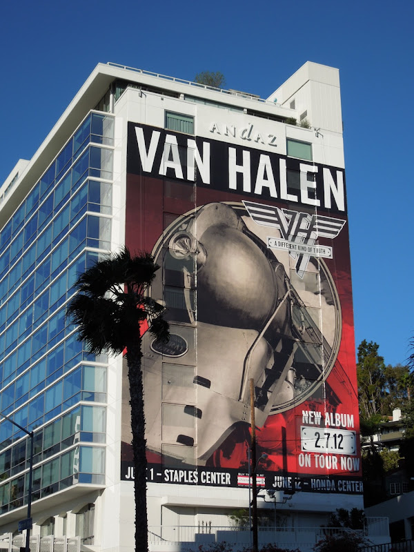 Giant Van Halen billboard