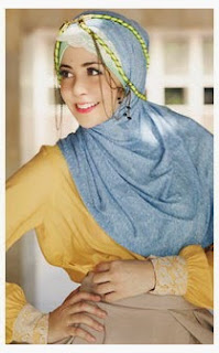 Disain Model Hijab Modern Ala Risty Tagor
