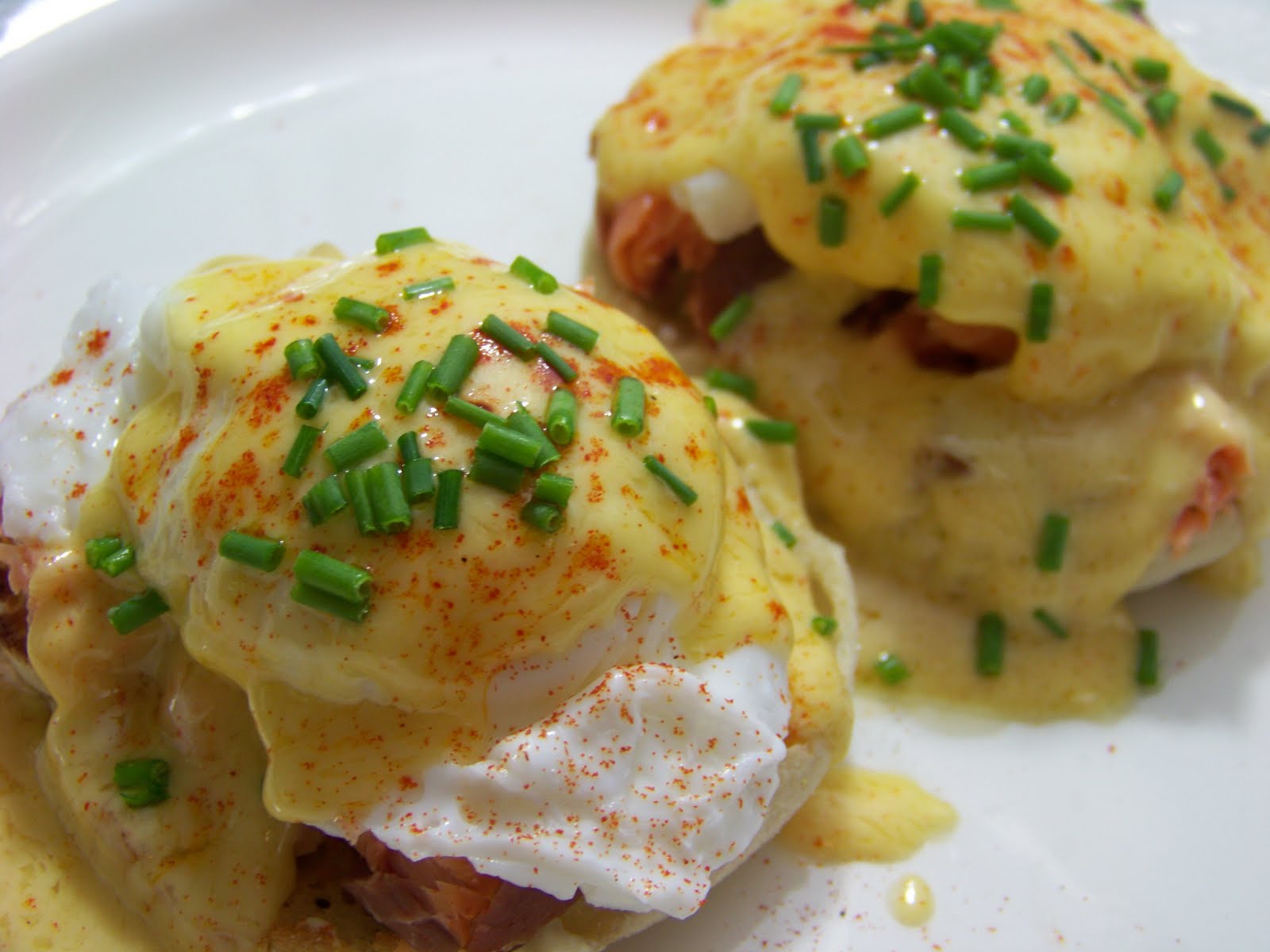 Eggs Benedict with Delicate Smoked Salmon Community Chickens