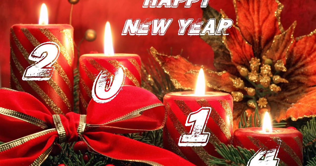 New Year 2014 Candle Wishes Cards, HD Wallpaper | Festival Chaska