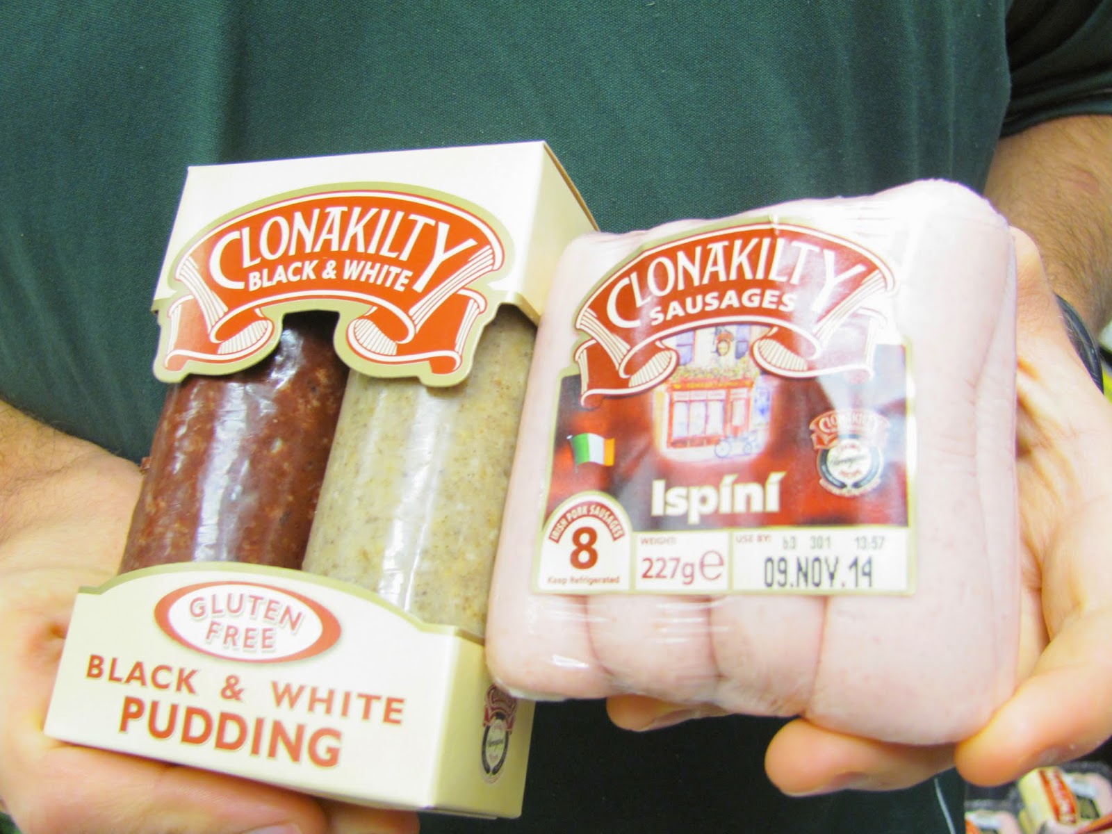Black and White Pudding and Sausage from Clonakilty Black and White Pudding and Sausage from Clonakilty