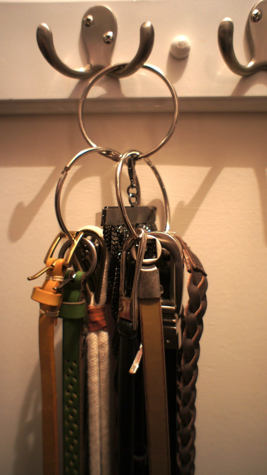 Food. Fashion. Home. Scarf Organizer Four Methods