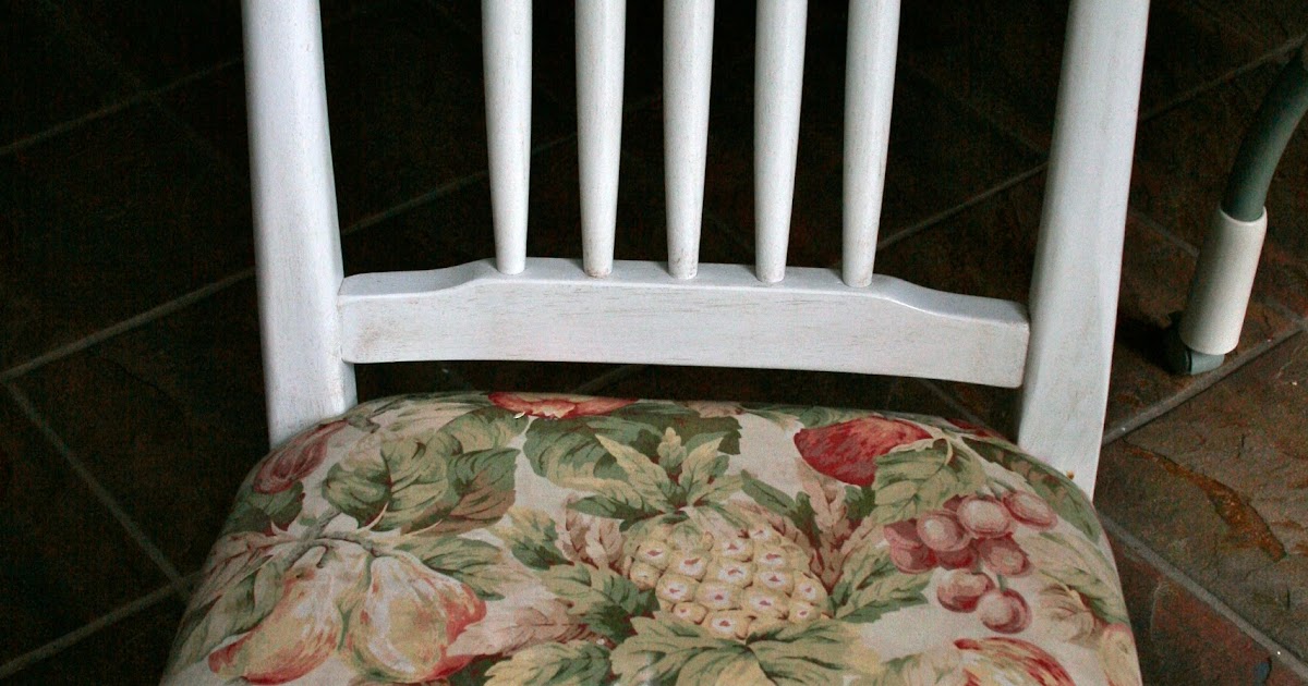 grass stains Kitchen chair facelift