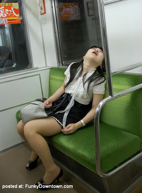 sleep on train