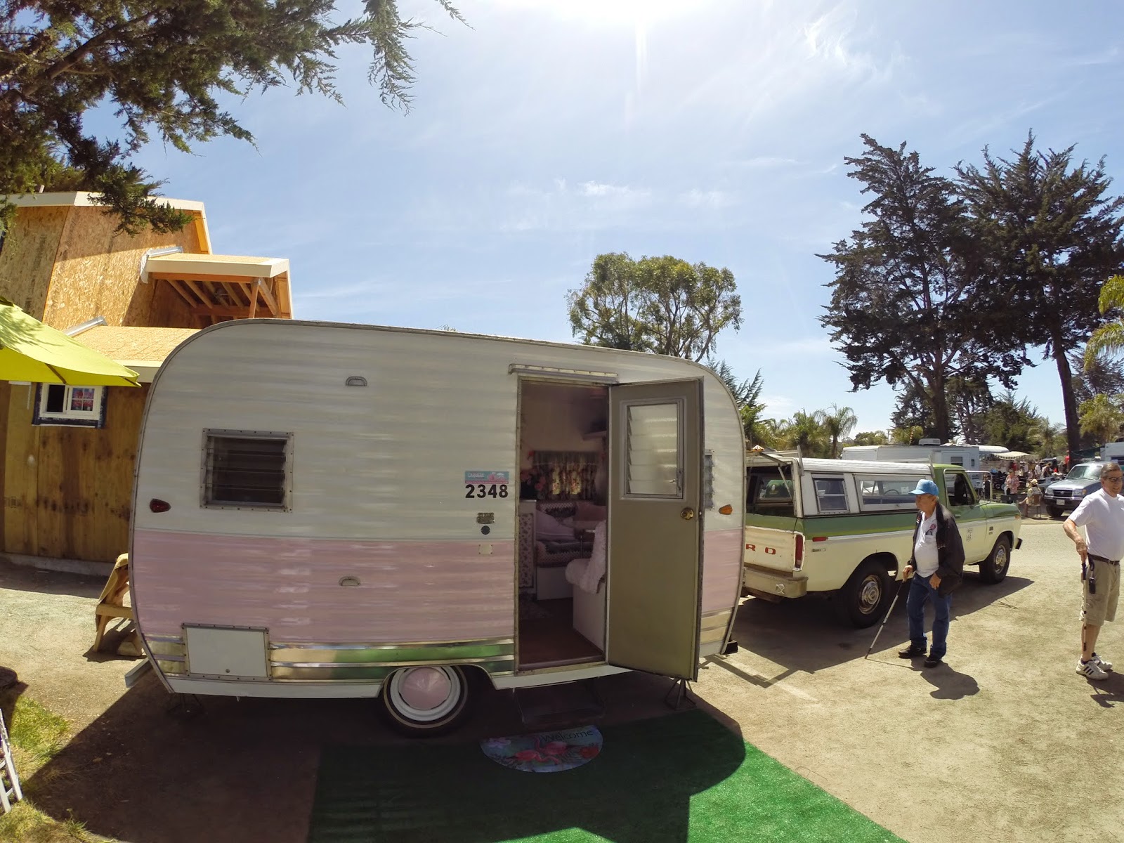 2013 CarMate 100 Solar Heated and Cooled Over The Top Cargo Trailer Pismo Beach 2014 Vintage