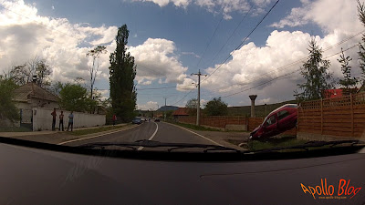 Accident auto la Toplita