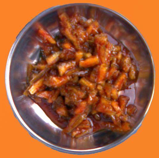 Mouthwatering Food Recipes 117) SWEET N’ HOT ORANGE PEEL PICKLE