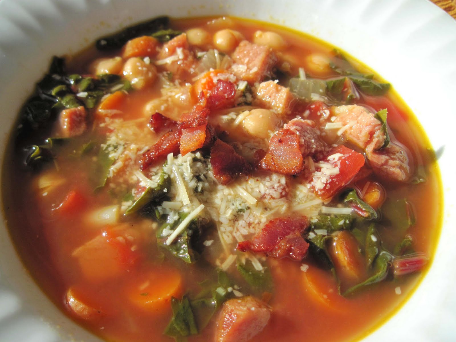 You just have to TRI! What's for Dinner? Neely's Chickpea, Ham and