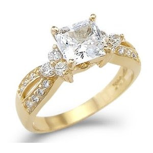 Yellow Gold Engagement Rings