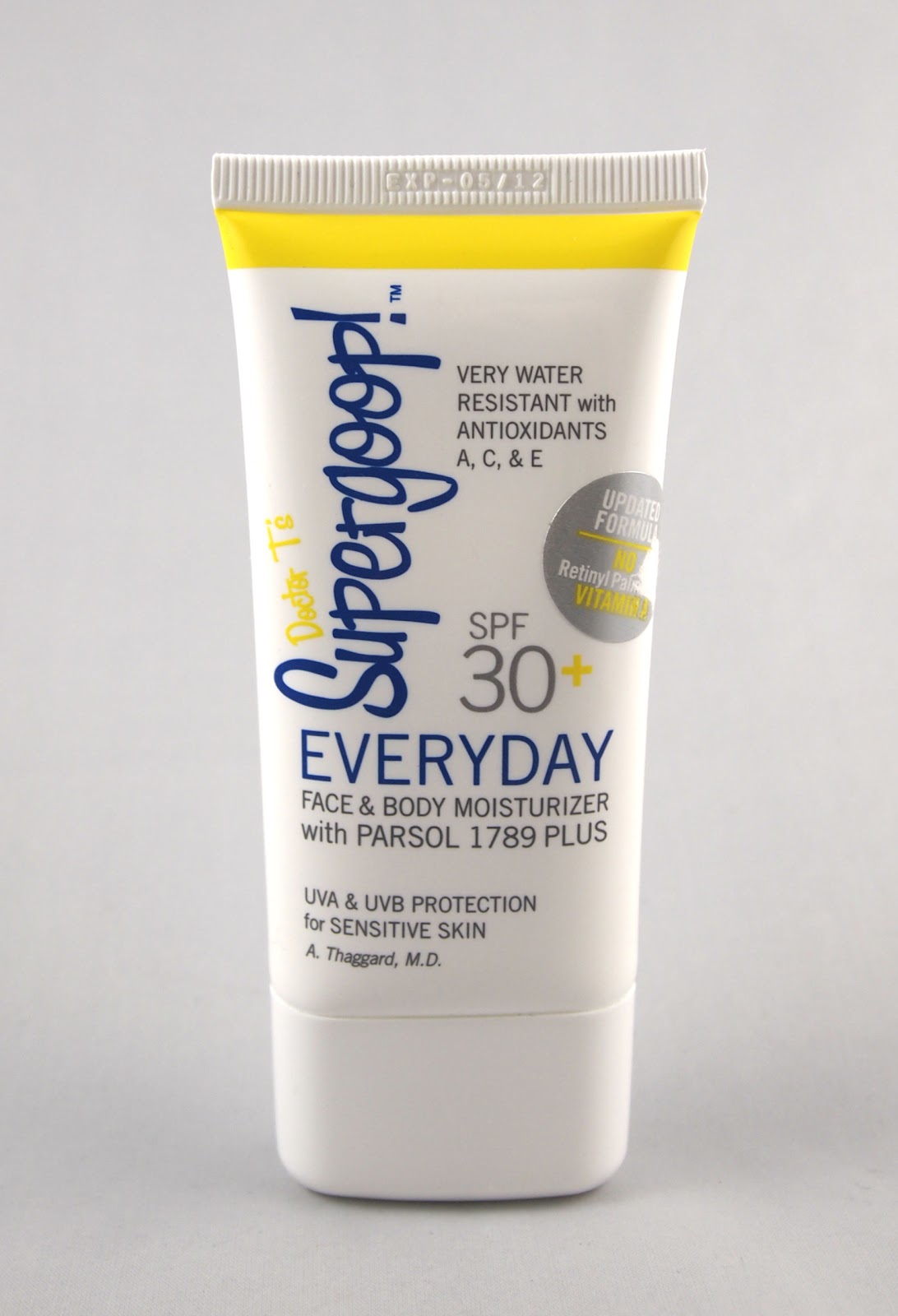 Kaylin's Kit Review Supergoop! SPF 30+ Everyday UV Lotion, Spray and