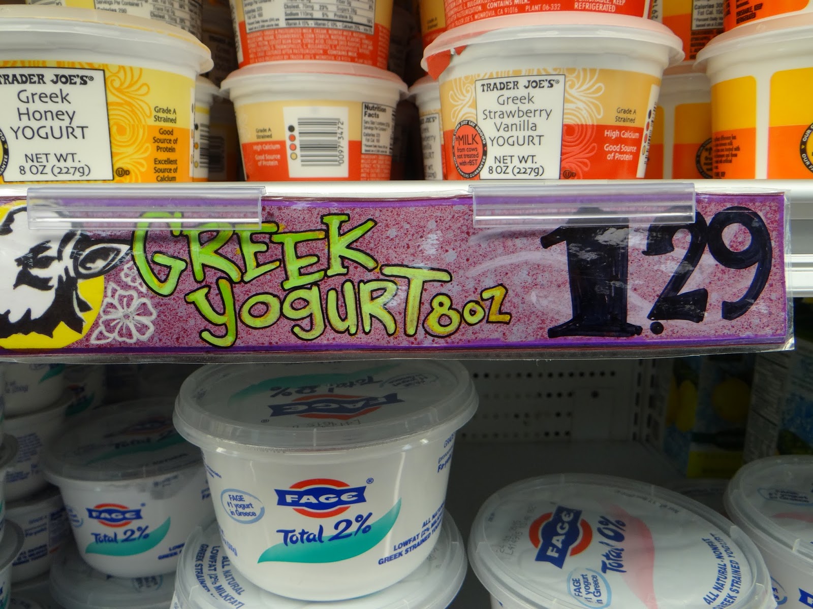 Trader Joe's 365 Day 183 Greek Honey Yogurt