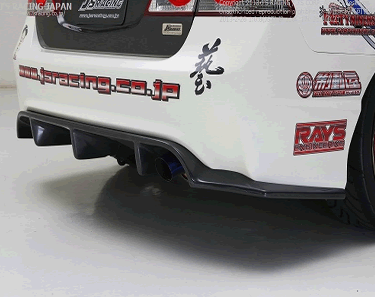 RS RACING MOTORSPORTS J`S Racing Rear Bumper Diffuser