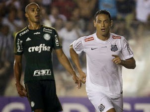 Ricardo Oliveira marcou o segundo gol do clássico (FOTO:MIGUEL SCHINCARIOL)