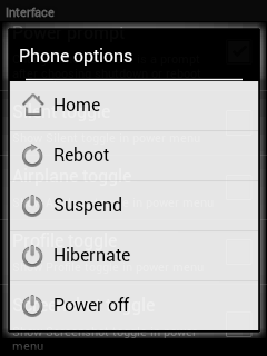 Default CyanMobile Power button Menu without toogles Default Power button Menu without toogles