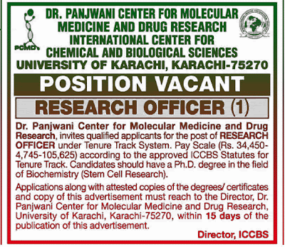 Jobs for Research Officer