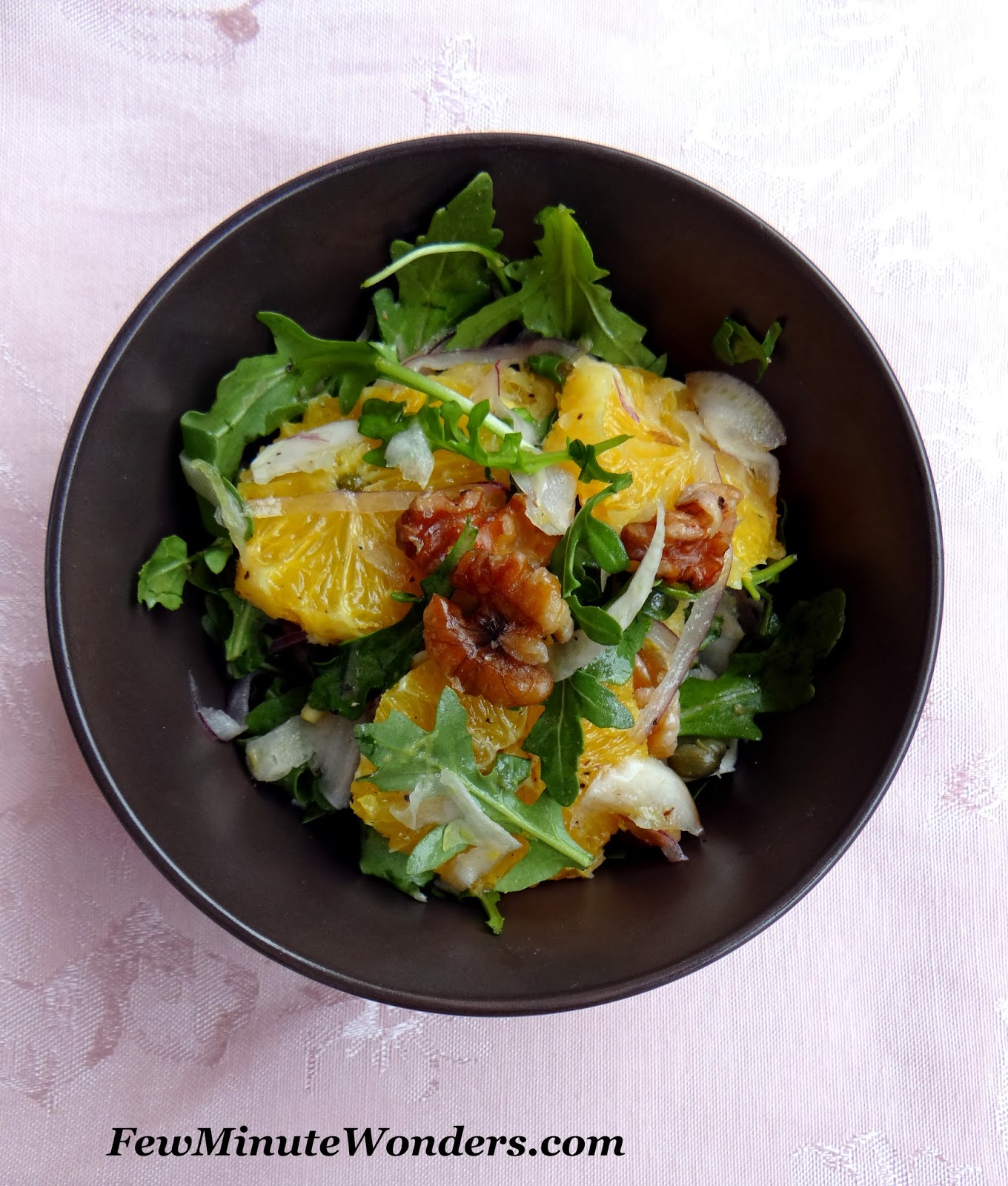 Fennel Orange Salad With Capers And Onions A Simple Salad From Ripe