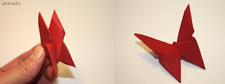 Berhasil membuat origami kupu-kupu yang cantik cara membuat origami kupu-kupu yang cantik