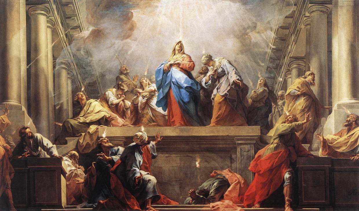 Pentecostes - Maria Santíssima e os Apóstolos Pentecostes - Maria Santíssima e os Apóstolos