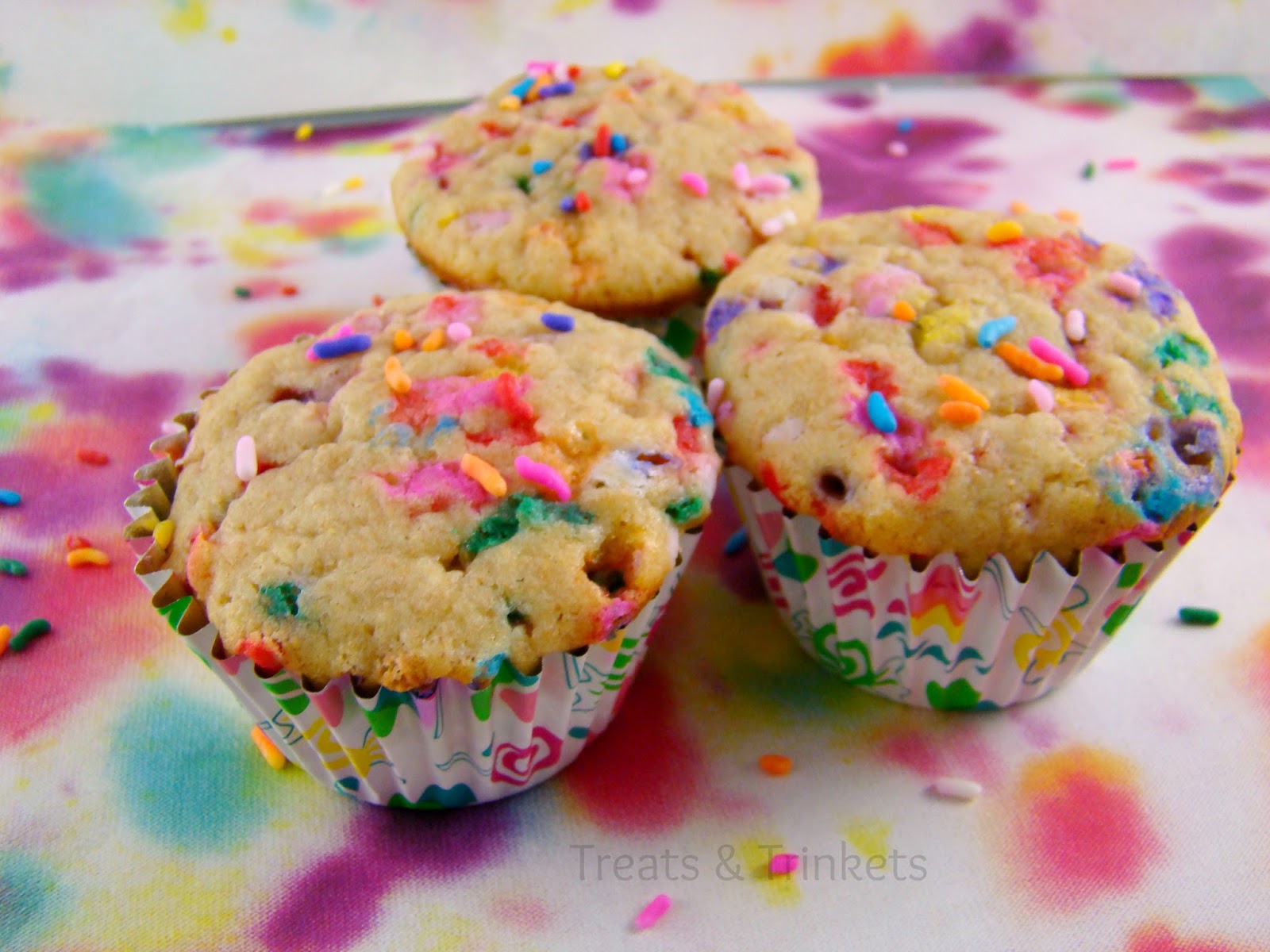 Treats & Trinkets Cake Batter Muffins
