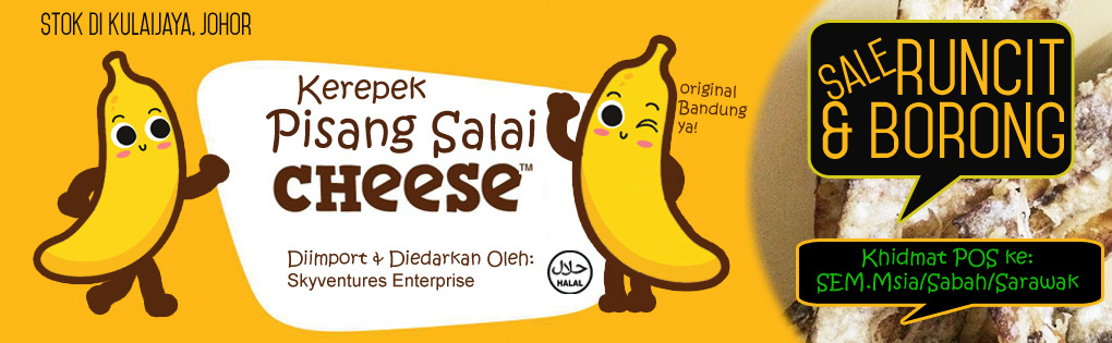 kerepek pisang cheese malaysia