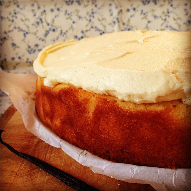 kayla marie's kitchen Heavenly Vanilla Bean and Buttermilk Cake