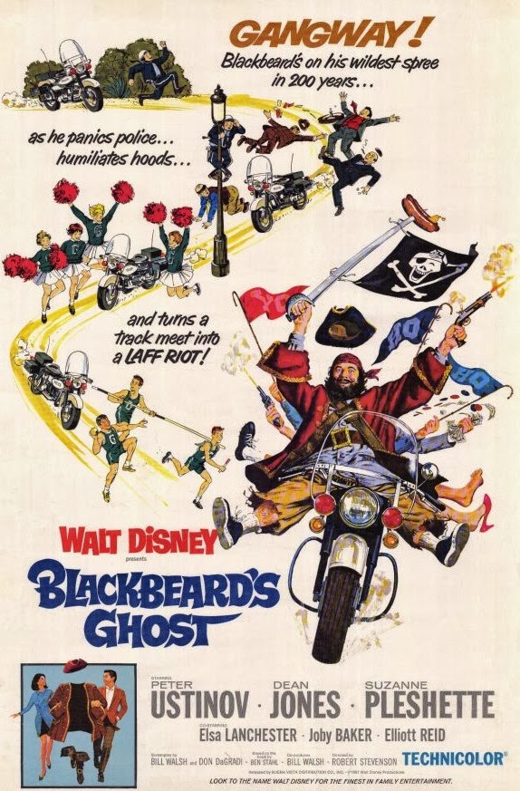 The Disney Films Blackbeard's Ghost 1968