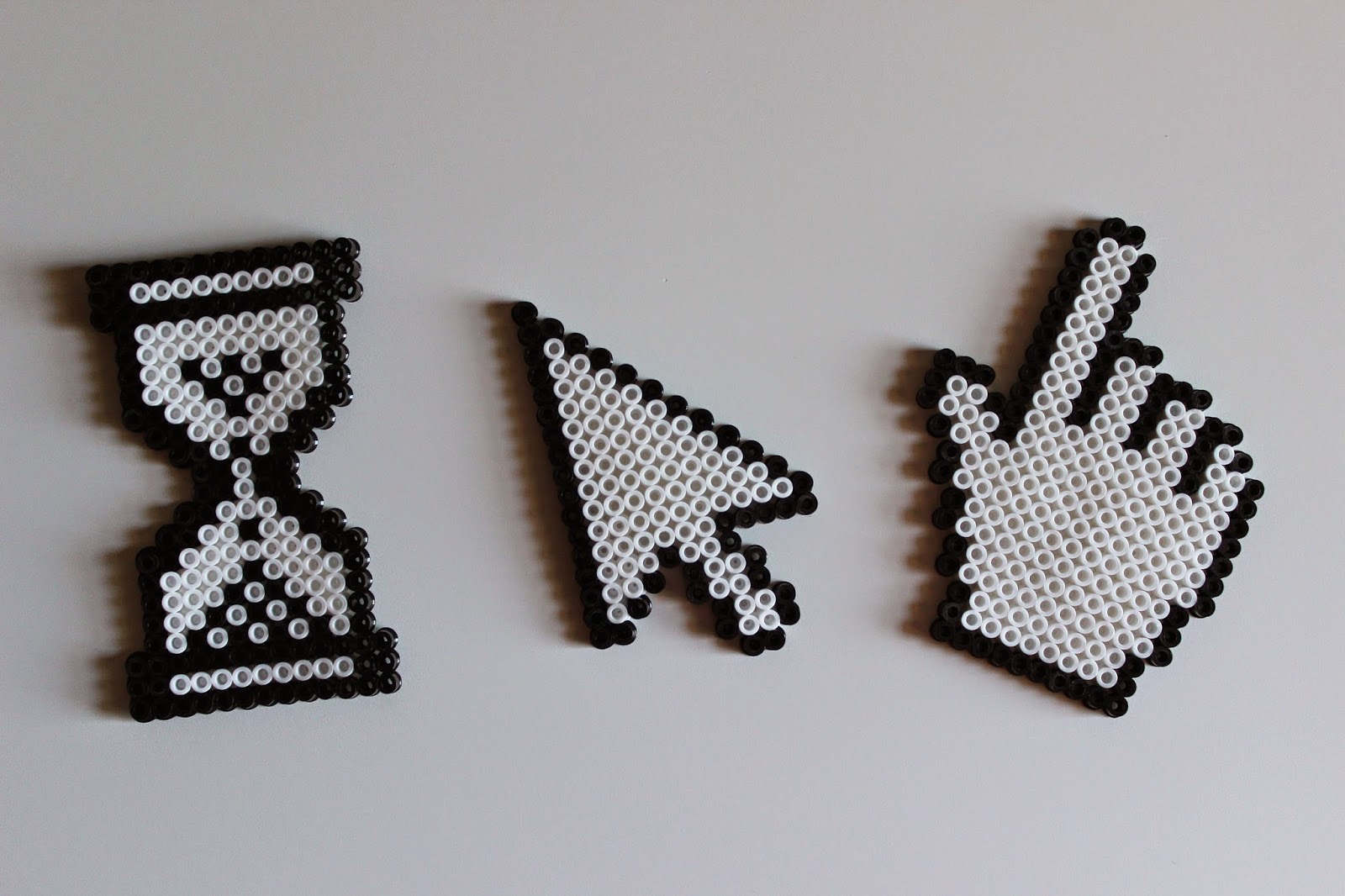 Starry Eyes + Coffee Cups Perler Beads