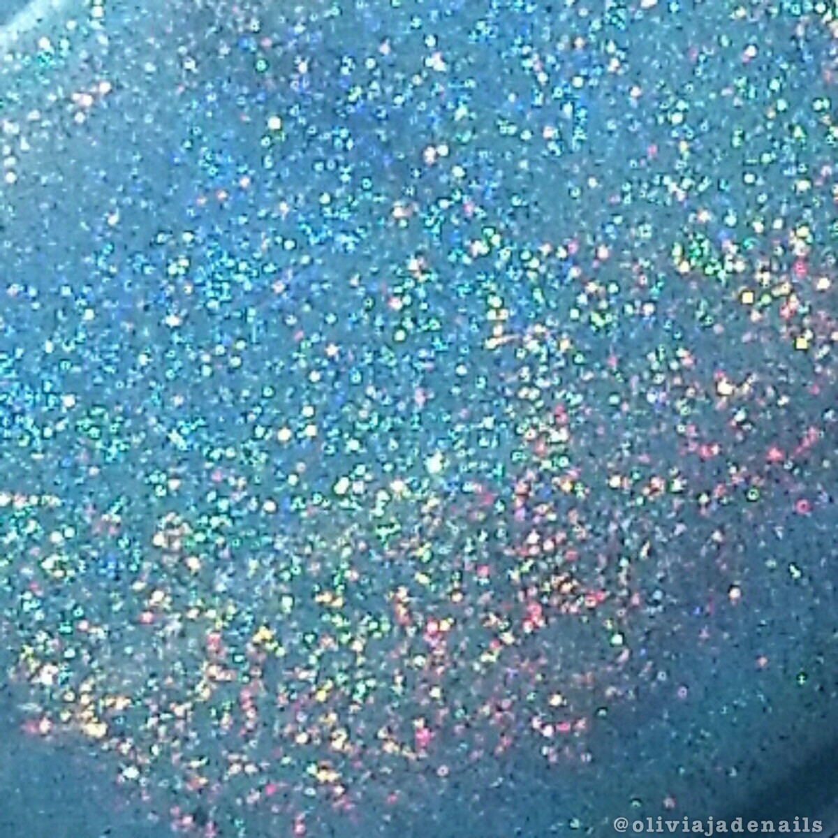 Celestial Cosmetics Sea Of Tranquility swatched by Olivia Jade Nails