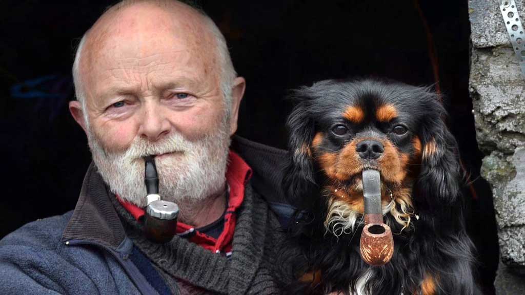 Image result for dogs and pipe smoking