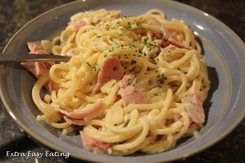Extra Easy Eating Creamy Carbonara