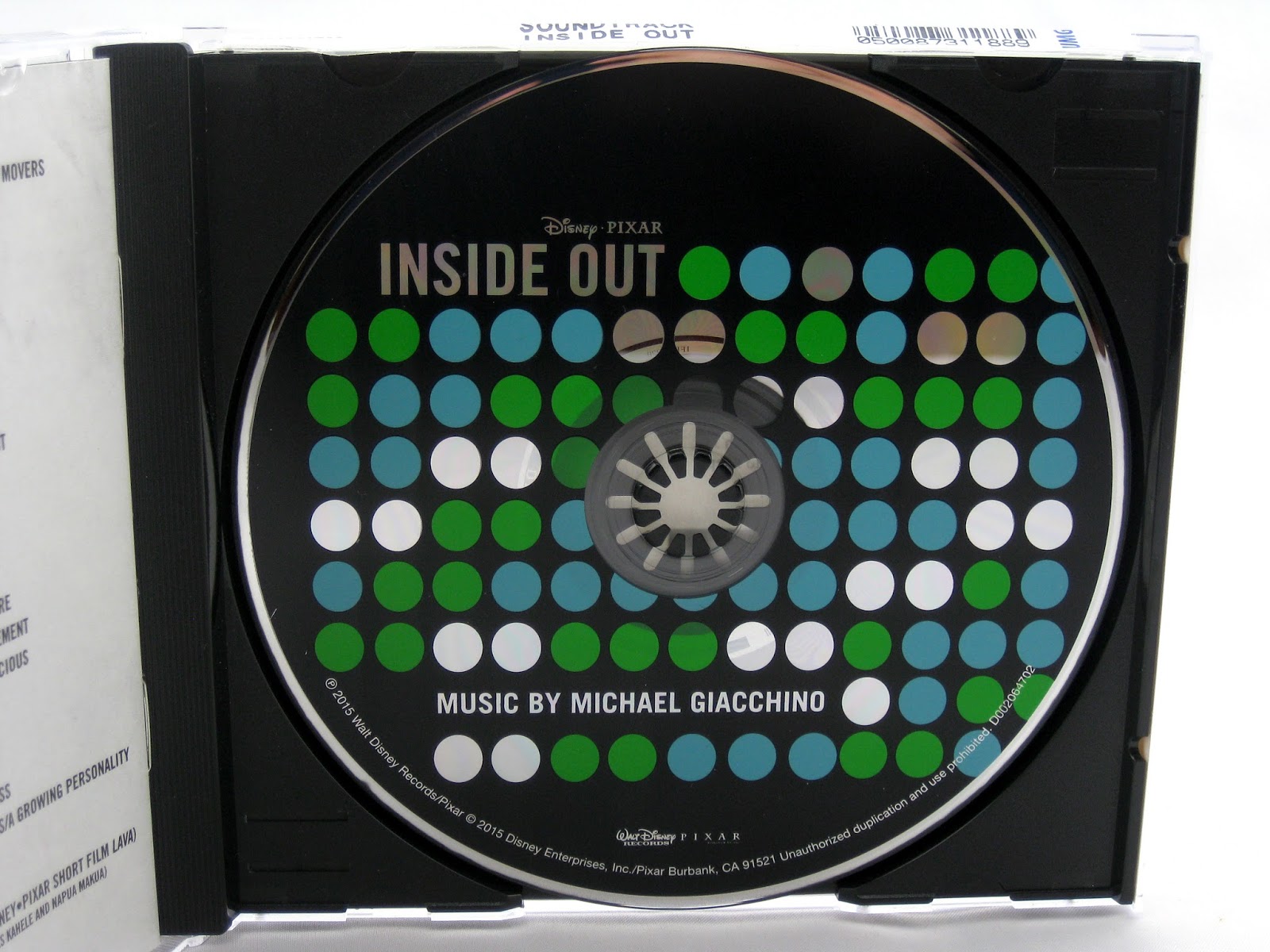 Dan the Pixar Fan: Inside Out: Soundtrack Review
