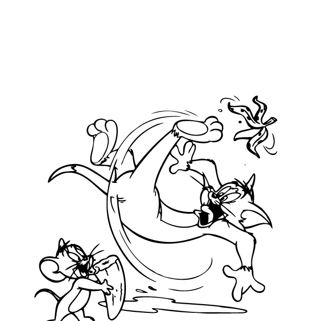 Coloriages a Imprimer Coloriage tom et jerry coloriage tom et jerry