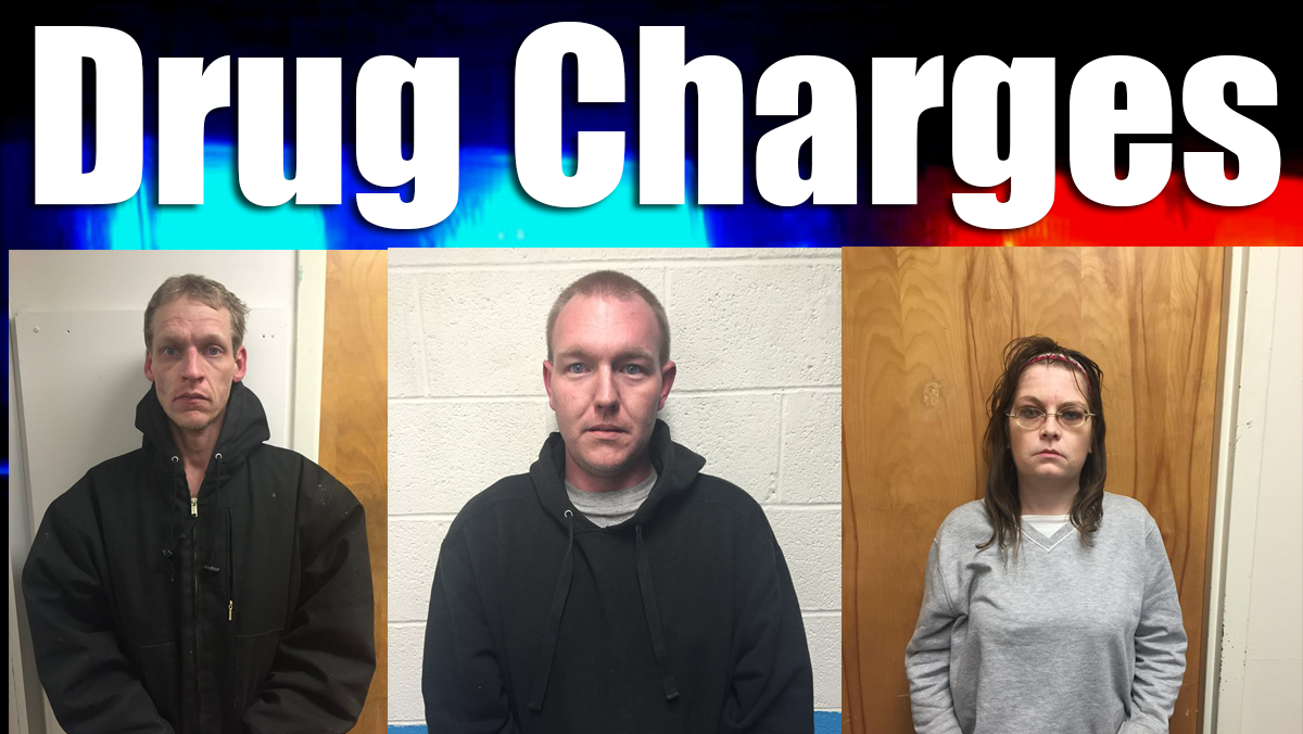 Skook News Three Face Drug Charges After Arrests