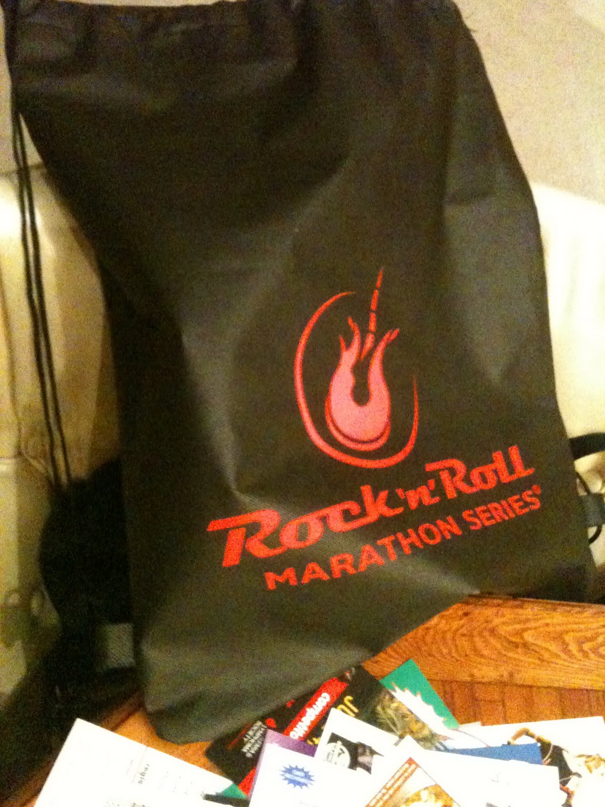 HefferBlog San Diego Rock and Roll Marathon Swag Bag Review