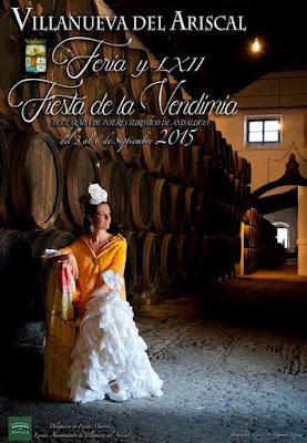 FIESTA DE LA VENDIMIA 2015 - VILLANUEVA DEL ARISCAL DECLARADA BIEN DE INTERÉS CULTURAL ANDALUZ Y FIESTA DE INTERÉS TURÍSTICO DE ANDALUCÍA