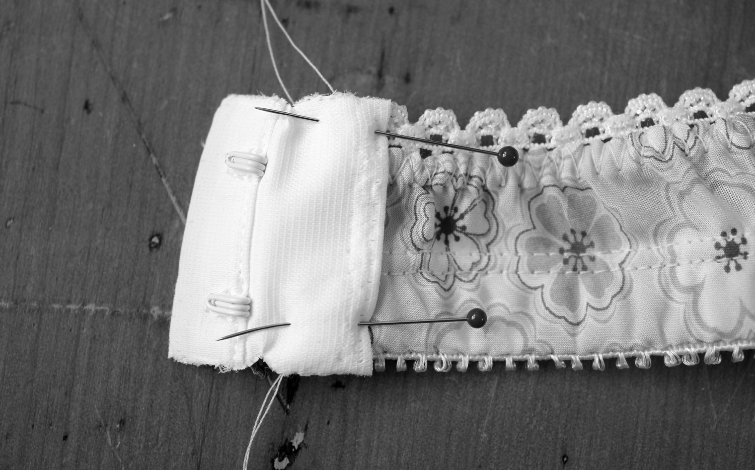 The Makers' Journal Day 27. HOW TO attach adjustable bra hooks