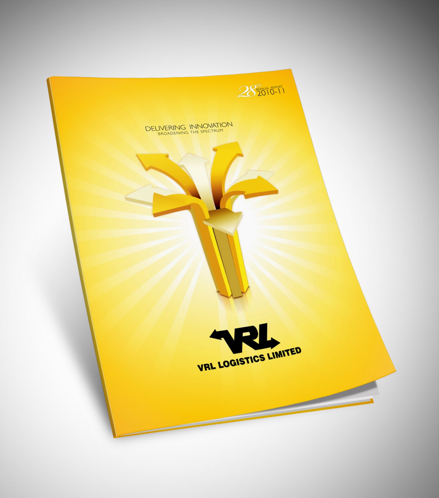 cover page design for annual report