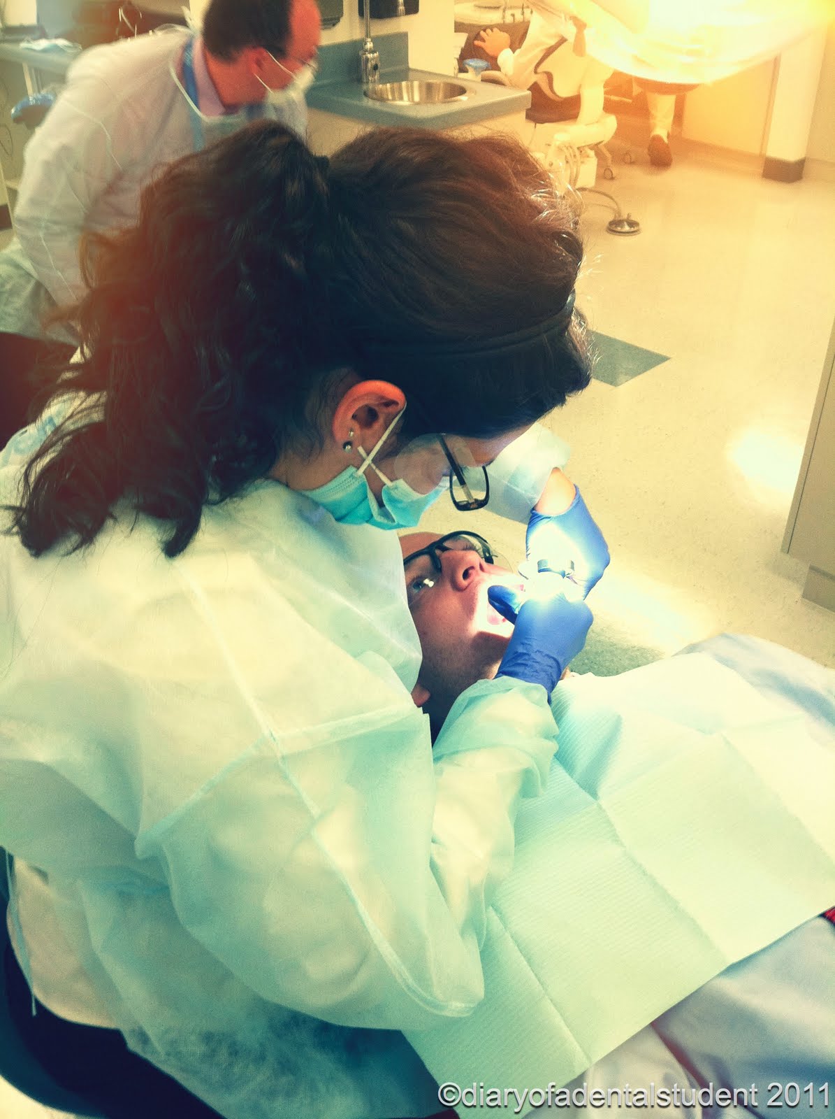 diary of a dental student Shots! shots! shots!