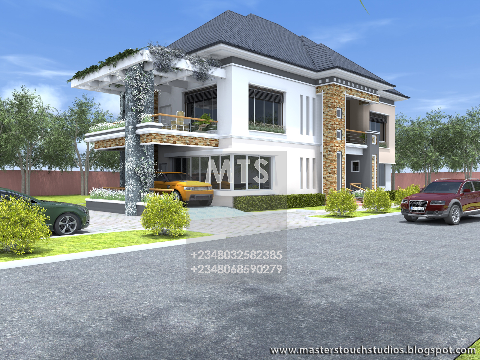 Engr. Eddy 6 bedroom Duplex Modern and contemporary