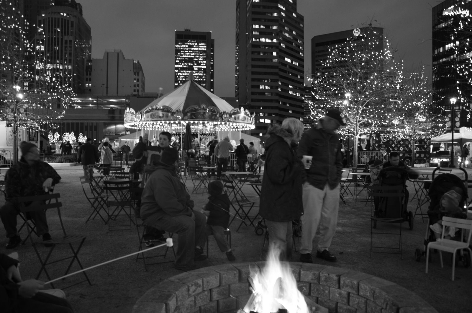 Tony Layne Photography: Christmas fair at Columbus Commons&hellip;.or It's a wonderful night
