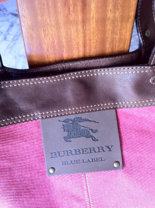burberry blue label shoulder bag