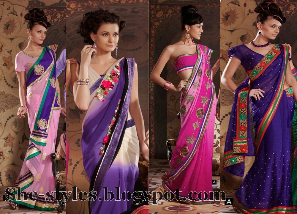 Saree Blouses Styles