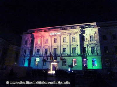 fetival of lights, berlin, illumination, 2015, Brandenburger tor, beleuchtet, lichterglanz, berlin leuchtet, Dom, hotel, Gandarmermarkt